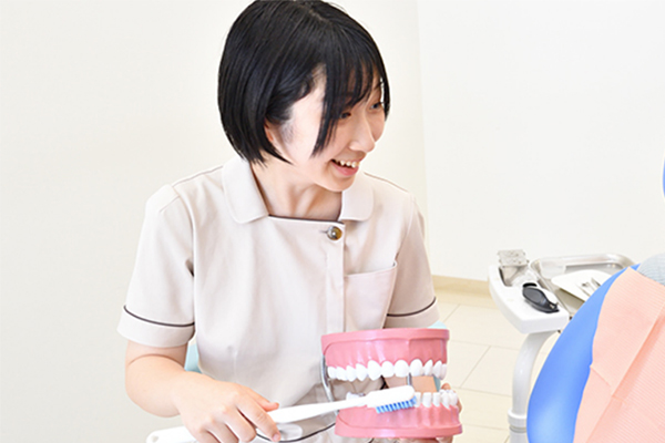 口腔ケアについてお話