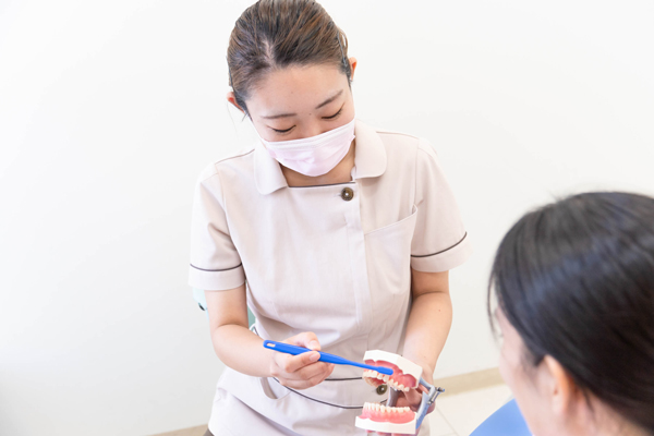 歯磨きの指導